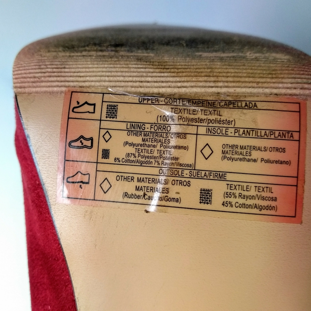 Ruby Red Platform Pumps - Picture 16 of 16